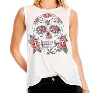 ❄️Chaser Sugar Skull Tank❄️